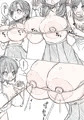 モモとサクラの乳比べ　サンプル
