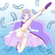 キュアアース・初描き