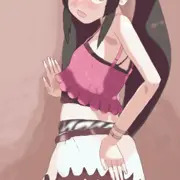 スカートめくりごっこ