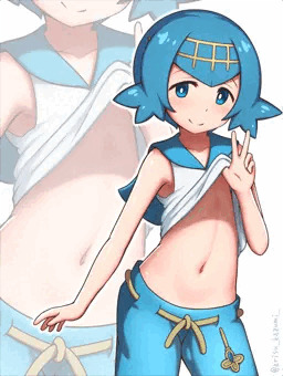 たくし上げスイレンちゃん♡