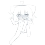 うちの子落書き