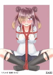胡座縛り【緊縛ちゃん：その2】