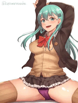 ぱんちらとまんちら鈴谷