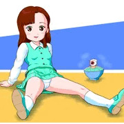 ユメコちゃんパンチラ