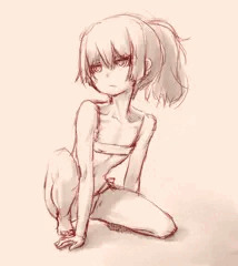 細い子
