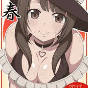 2017年　紗羽ちゃん年賀状