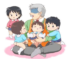 せんせ、なにしてるの？