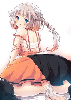 尻尾をつけたONEちゃん