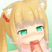野良猫がお口で・・・