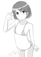 マイクロビキニの千枝ちゃん