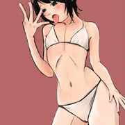 水着少女