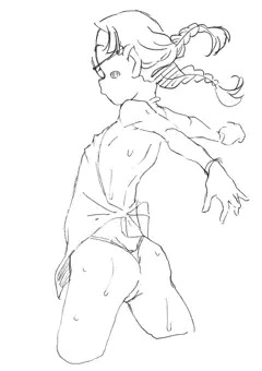 肚兜と福田。
