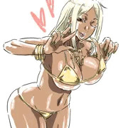 落書き黒ギャル