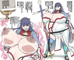 孕みマルタさん搾乳