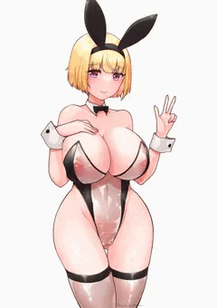 半透明バニー