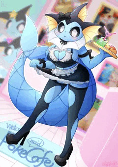 ポケ獣人エロメイド服ｂｙコンカフェ