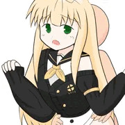 ぽいにあっちの服着せた