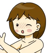 前回の絵の全裸版