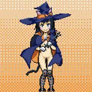 ハロウィン朝潮ドットアニメ