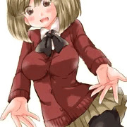 ぱっつんセーター娘