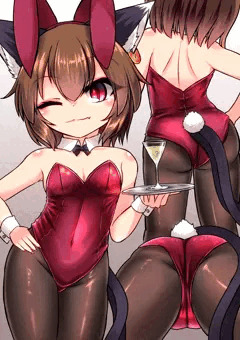バニー橙ちゃんのおっぱいみるく