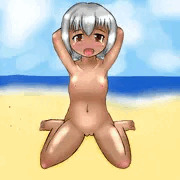 褐色ちゃん海で誘惑するの巻
