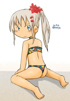 グレカーレちゃんのお尻