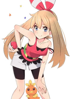 アチャモと女の子