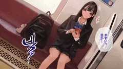 【ちょっと変わったセックス】電車通JKの場合