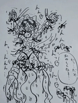 触手に絡まれまくる５期猫ちゃん