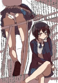 ショピングモールの2Fから1Fにパンツ見せつけてたJKちゃん♡丸見えパンツみんなで見てたよ♡