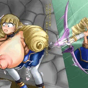 捕まった天才アチャ子強制爆乳化
