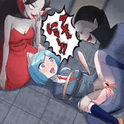 *Elin*吸血鬼たちは妹猫の破瓜の血を啜る