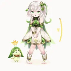 おもらしアニメ　ナヒーダ