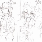 外ではクールだけど、一緒に帰宅してドア閉めた瞬間、首筋に甘噛みしてきちゃってそのままドア前でおせっせ