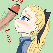 エセルちゃんデコズリ&デコ射（ミルドレッドの魔女学校）
