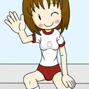 デフォルメ線目ちゃん（仮）