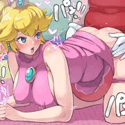 ピーチ姫にねらい撃ち♥
