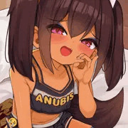 かわいいアヌビスのチアリーダー❤