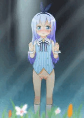 ガラスの向こうのチノちゃん