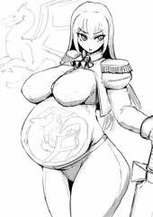 ボテ腹落描きまとめ2