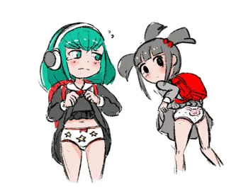 3週間分くらいの太鼓ガール落書き