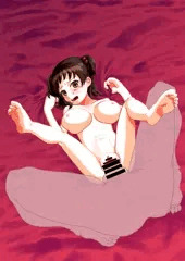 ロリ巨乳娘をおなかを突き破りそうなデカちんぽで犯す
