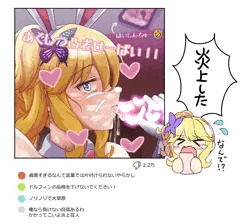 悪質な凸者を成敗！！りーこお手柄！！