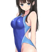 競泳水着ちゃん