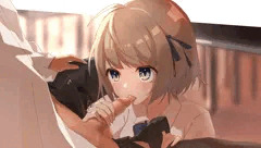 やさしくなめてくれる同級生