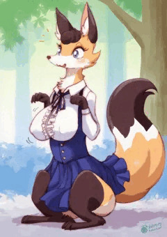 おめかしキナコちゃん