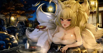 温泉カヨウさん。