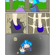 青ぷよに犯されるイザベラ