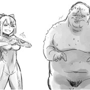 モノクロにじ叡智絵まとめ２